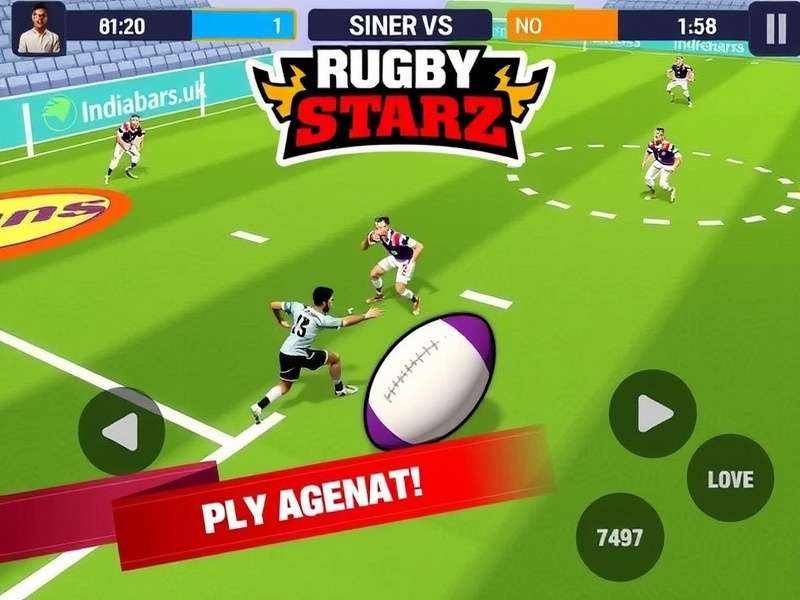 India Rugby Starz gameplay screenshot